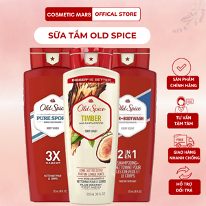 Sữa tắm gội cho nam old spice high endurance 532ml