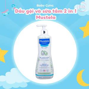 Sữa tắm gội chung Mustela 500ml