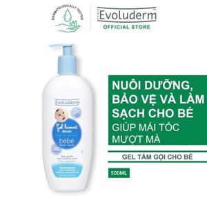 Sữa tắm gội Evoluderm Baby Gel Lavant Doux 500ml