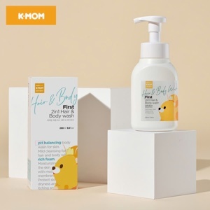 Sữa tắm gội hữu cơ cho bé K-Mom (290ml)
