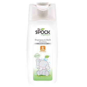 Sữa tắm gội hữu cơ Dr. Spock cho bé từ 6 tháng 400ml