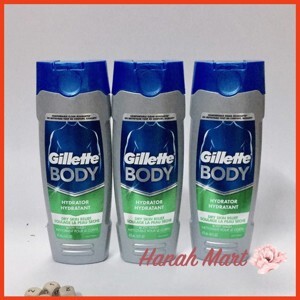 sữa tắm gội nam cao cấp Gillette Hydrator Hydratant