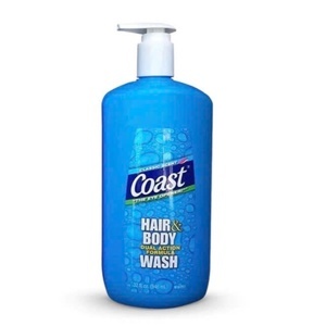 Sữa tắm gội nam Coast 2 in 1 - USA