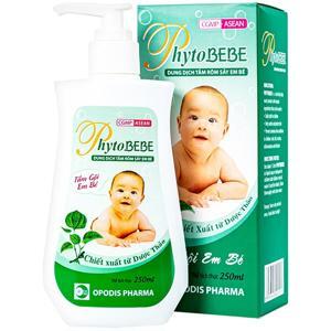 Sữa tắm gội rôm sảy cho bé phyto bebe 100ml