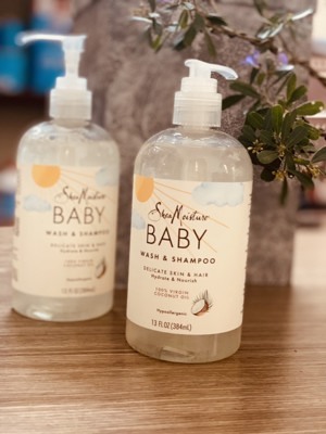 Sữa tắm gội Shea Moisture Baby Coconut Oil 384ml