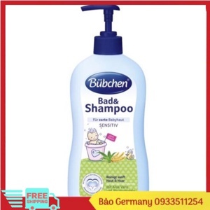 Sữa tắm gội sơ sinh Bubchen 400ml