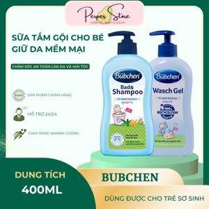 Sữa tắm gội sơ sinh Bubchen 400ml