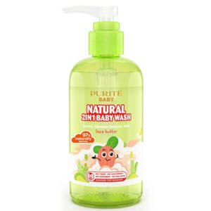 Sữa tắm gội toàn thân cho bé Purité Baby bơ đậu mỡ 250ml