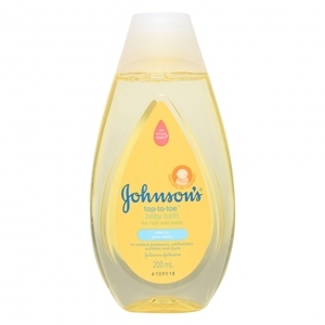 Sữa tắm gội toàn thân Johnson's Baby 200ml