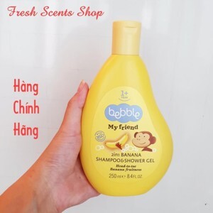 Sữa tắm gội trẻ em Bebble 250ml