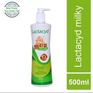 Sữa tắm gội trẻ em Lactacyd Milky 500ml