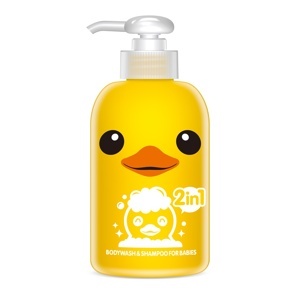 Sữa tắm gội trẻ em Rubber Duck 2 trong 1 400ml