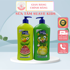 Sữa tắm gội trẻ em Suave Kids 532ml