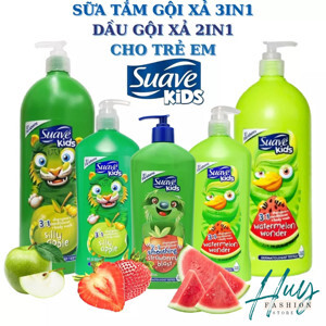 Sữa tắm gội trẻ em Suave Kids 532ml