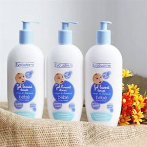 Sữa tắm gội trẻ sơ sinh Bebe Evoluderm 250ml pháp