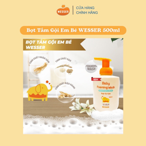 Sữa tắm gội Wesser Nano Silver 200ml