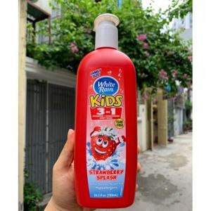 Sữa tắm gội xả cho bé White Rain Kids 3 in 1 của Mỹ 783ml