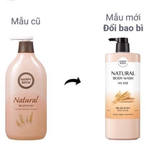 Sữa tắm Happy Bath Natural 500ml