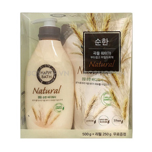 Sữa tắm Happy Bath Natural Real Mild