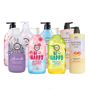 Sữa tắm Happy Bath Natural Real Moisture  900g