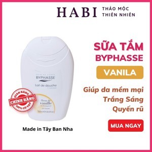 Sữa tắm hoa Vanilla Byphasse 500ml