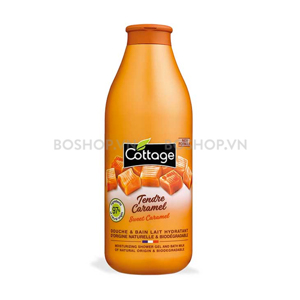 Sữa tắm hương caramel Cottage 750ml