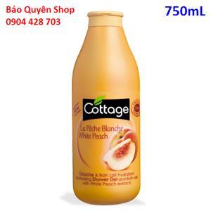 Sữa tắm hương đào Cottage White Peach 750ml