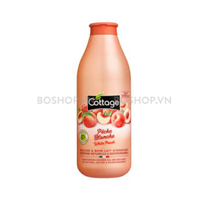 Sữa tắm hương đào Cottage White Peach 750ml