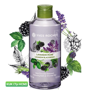 Sữa tắm hương mâm xôi đen Yves Rocher BlackBerry Shower Gel 400ml