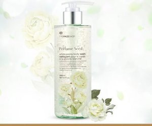 Sữa tắm hương nước hoa làm trắng da TheFaceShop Perfume Seed White Peony Body Wash 300ml