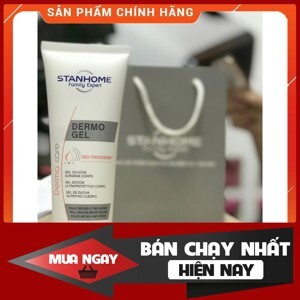 Sữa Tắm Không Xà Phòng Trị Viêm Nang Lông Stanhome Dermo Gel