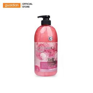 Sữa tắm massage hương hoa hồng Welcos Oriental Rose Shower Gel 732g