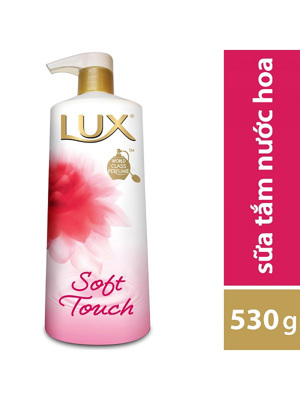 Sữa tắm mềm mịn LUX Soft Touch 530g