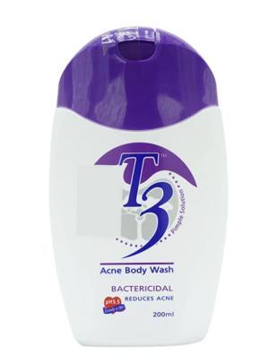 Sữa Tắm Ngăn Ngừa Mụn T3 Acne Body Wash 200Ml