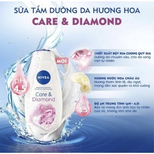 Sữa tắm dưỡng da Nivea - 750ml