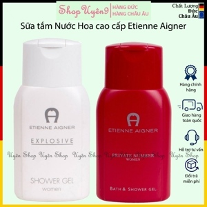 Sữa tắm nước hoa cao cấp Etienne Aigner đỏ