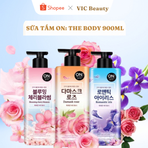 Sữa tắm On The body Cherry Blossom 900g