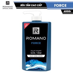 Sữa tắm Romano Force 650g