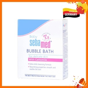 Sữa Tắm Tạo Bọt Dịu Nhẹ Cho Bé Sebamed Baby Bubble Bath pH 5.5 SBB01AL 1000ml