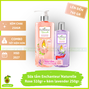 Sữa tắm thư giãn hương Lavender Enchanteur Naturelle Relaxing Shower Gel 250g