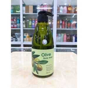 Sữa tắm tinh chất ô liu Welcos Olive Body Cleanser 740g