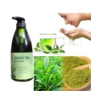 Sữa tắm tinh chất trà xanh Welcos Green Tea Body Cleanser 740g