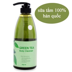 Sữa tắm tinh chất trà xanh Welcos Green Tea Body Cleanser 740g