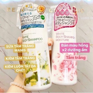 Sữa tắm trắng da Manis White body shampoo - 450ml