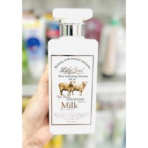 Sữa Tắm Trắng Da Milk LifeSpa - 500ml