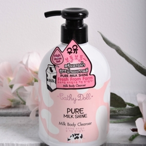 Sữa tắm trắng da Pure Milk Shine Cleanser Cathy Doll