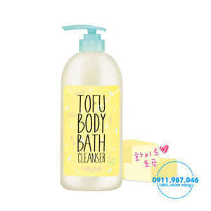 Sữa tắm trắng da Tofu White Tofu Body Bath Cleanser 750ml