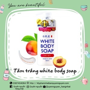 Sữa tắm trắng da White Body Soap 500ml