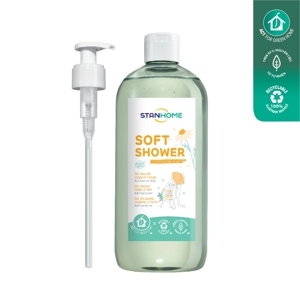 Sữa tắm trị mụn không xà phòng Stanhome Soft Shower 400ml