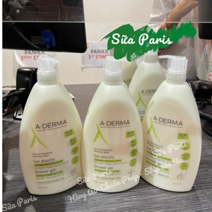 Sữa tắm trị mụn lưng ngực, trị viêm lỗ chân lông Aderma - 500ml